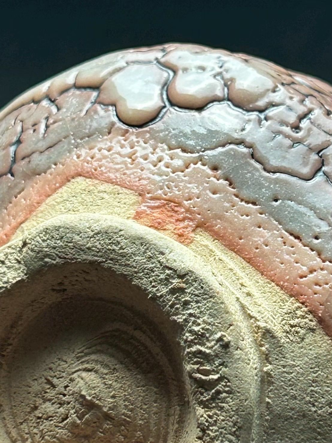 幽玄】水野澤三 陽山窯 志野焼 共箱 茶道具 抹茶碗 碗 - メルカリ