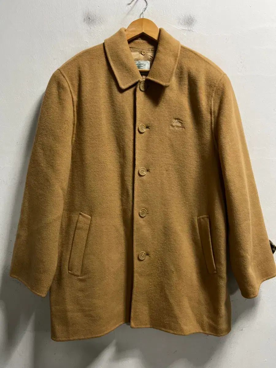 100 105 Burberry バーバリー スクール ルーズフィット ウール100 コート