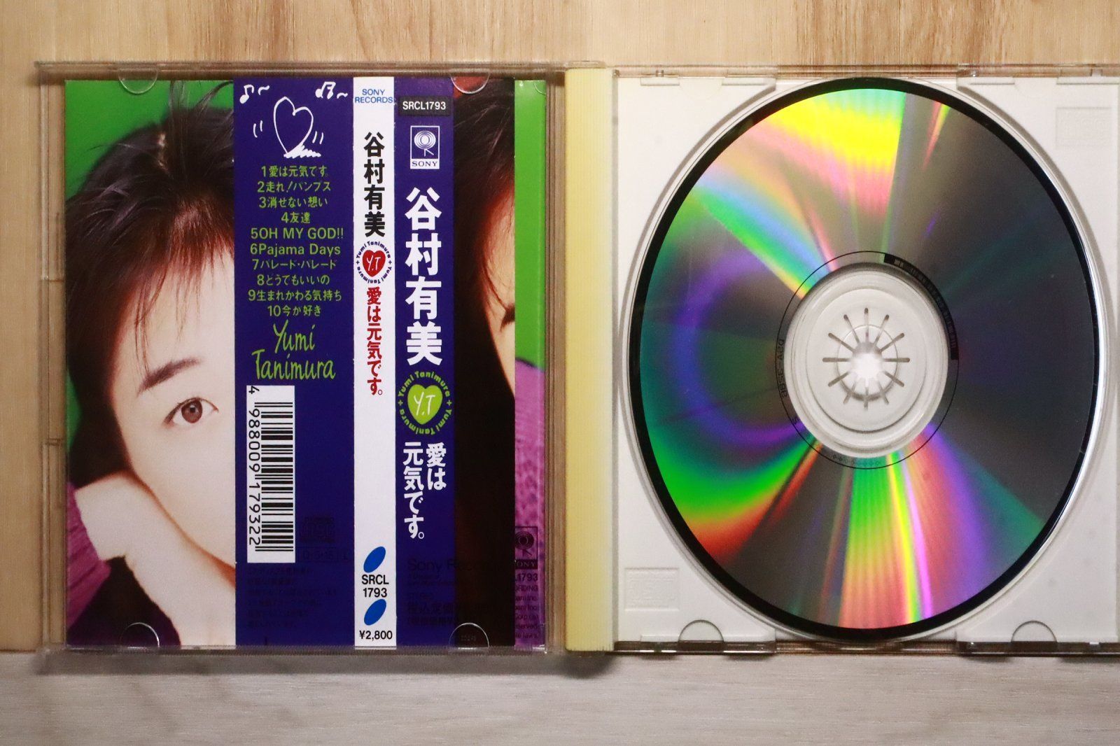 国内盤CD☆谷村有美/Yumi Tanimura□ 愛は元気です 【SRCL1793