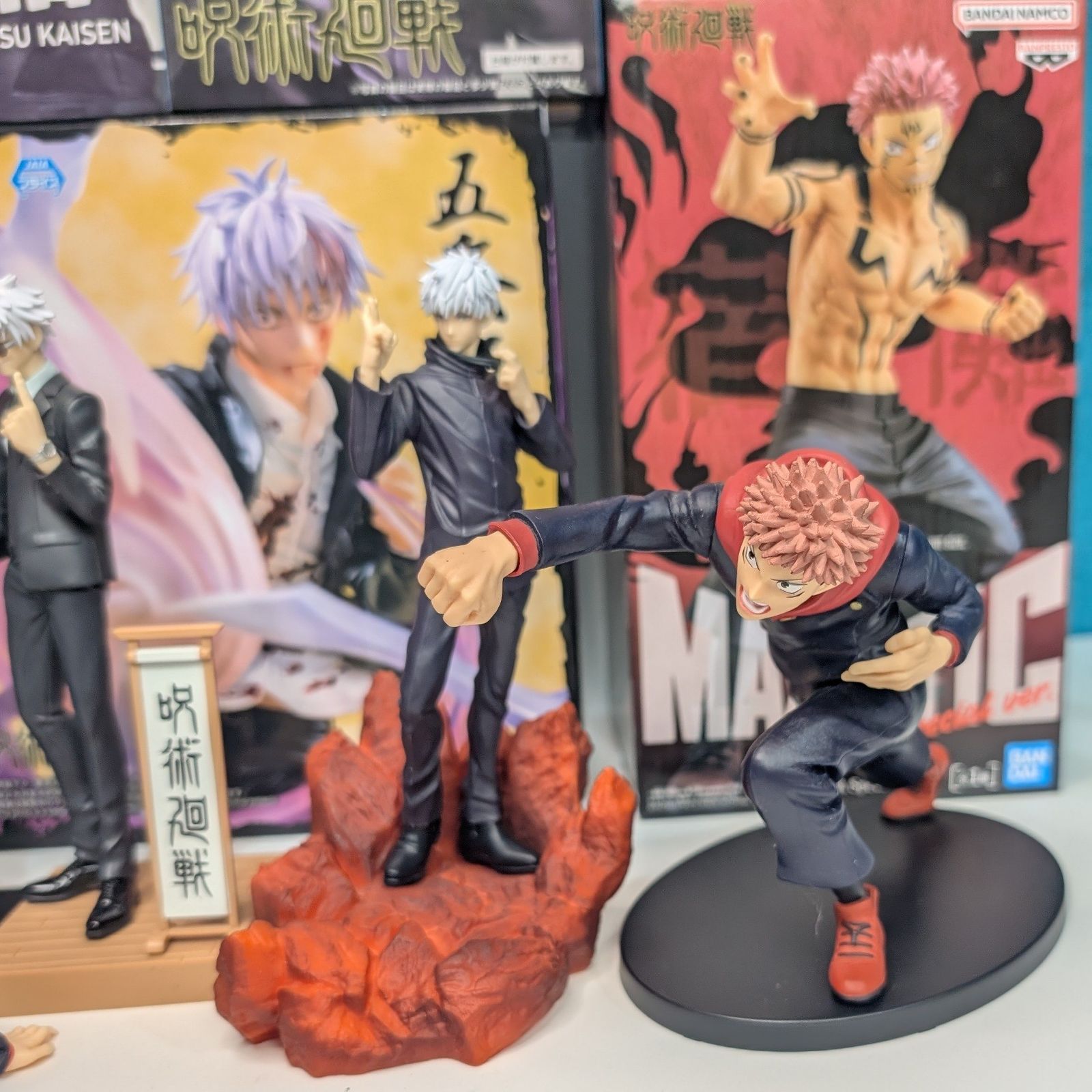 呪術廻戦フィギュアまとめ売り13点セット 呪術廻戦 フィギュア 13点 まとめ売り 五条悟 伏黒甚爾 虎杖悠仁 宿儺