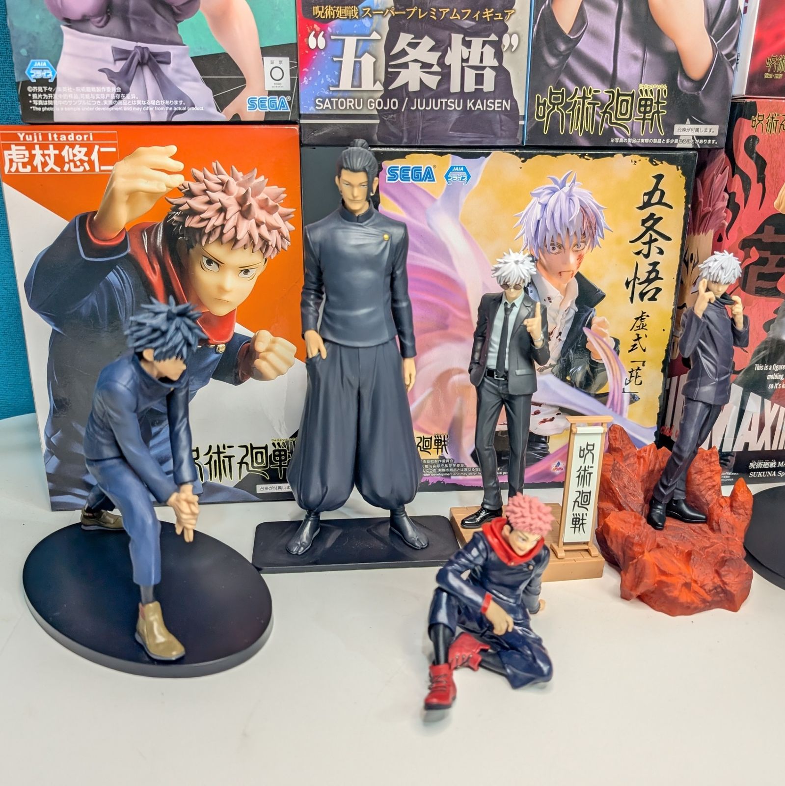 呪術廻戦 フィギュア 13点 まとめ売り 五条悟 伏黒甚爾 虎杖悠仁 宿儺
