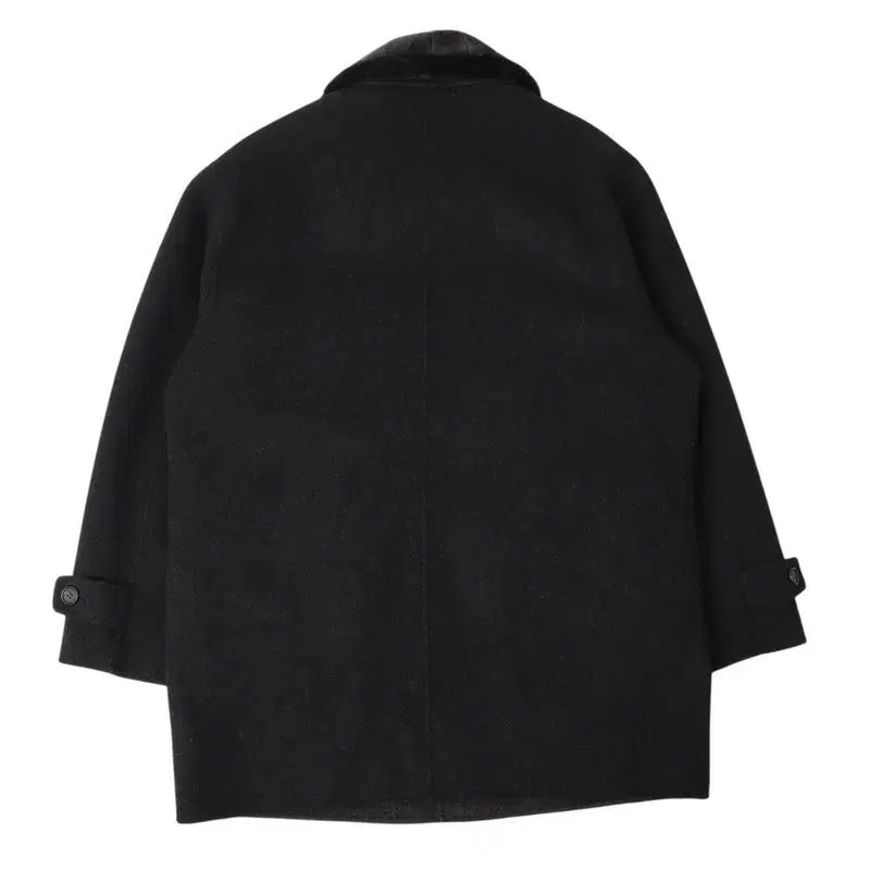 イヴ サンローラン シアリング ウール カシミア ハーフ コート