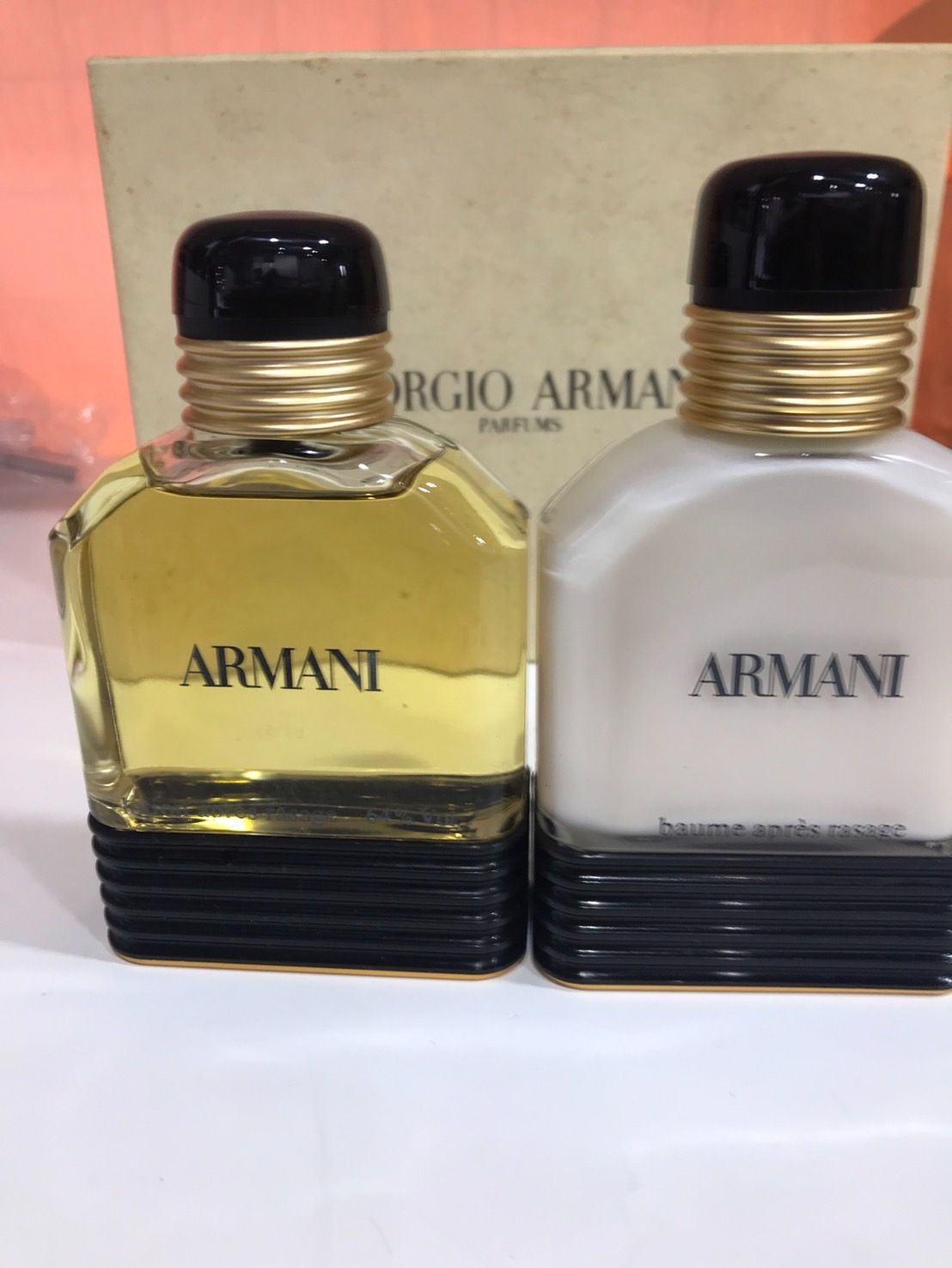 GIORGIO ARMANI 香水 箱劣化シミ有 GIORGIO 香水、フレグランス 香水