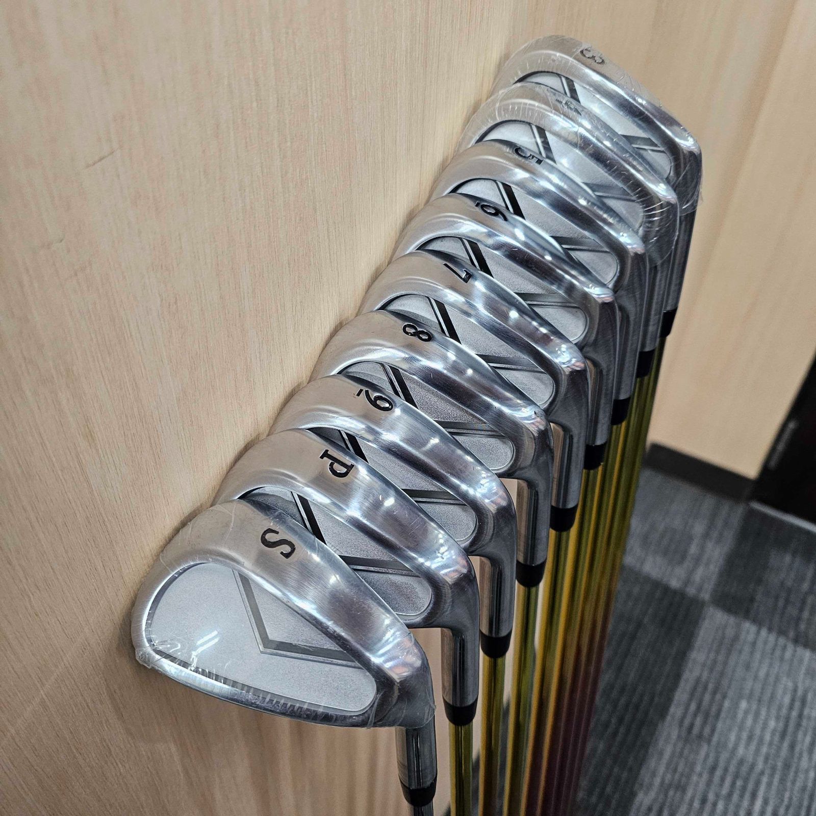 中古品] ワケあり 無地 アイアン 軟鉄 鍛造 #3 ~ SW スチール シャフト