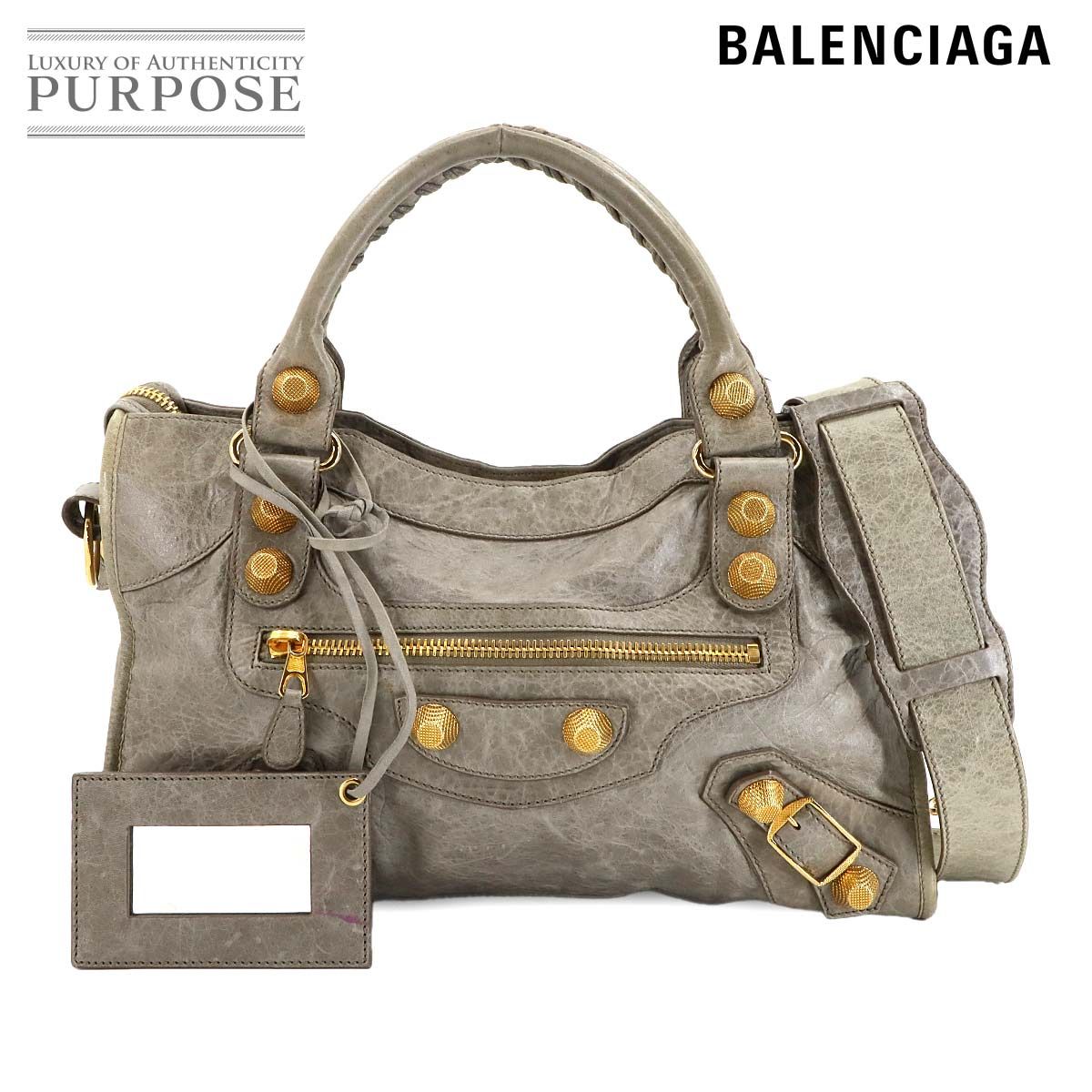 BALENCIAGA ジャイアントシティ ショルダー ハンドバッグ バレンシアガ BALENCIAGA ザ ジャイアント シティ 2way ハンド