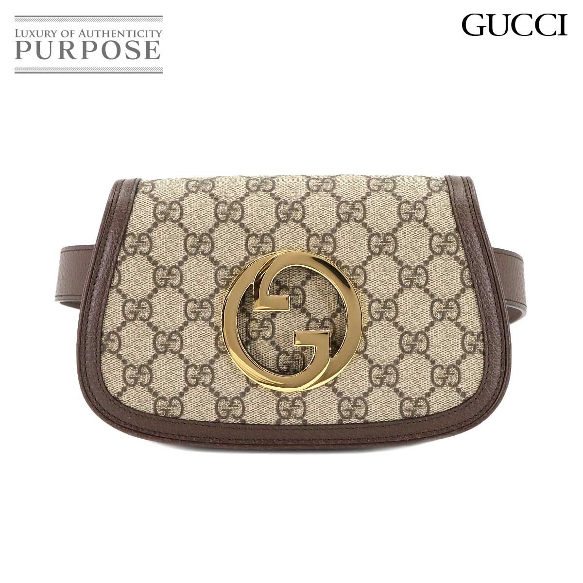 未使用 展示品 グッチ GUCCI ブロンディ GGスプリーム ベルト バッグ
