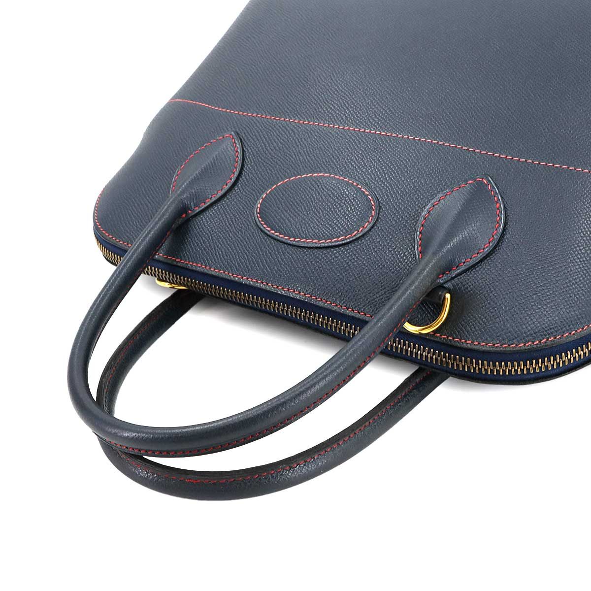 エルメス HERMES ヴィンテージ ボリード31 2WAYバッグ アルデンヌ 黒 