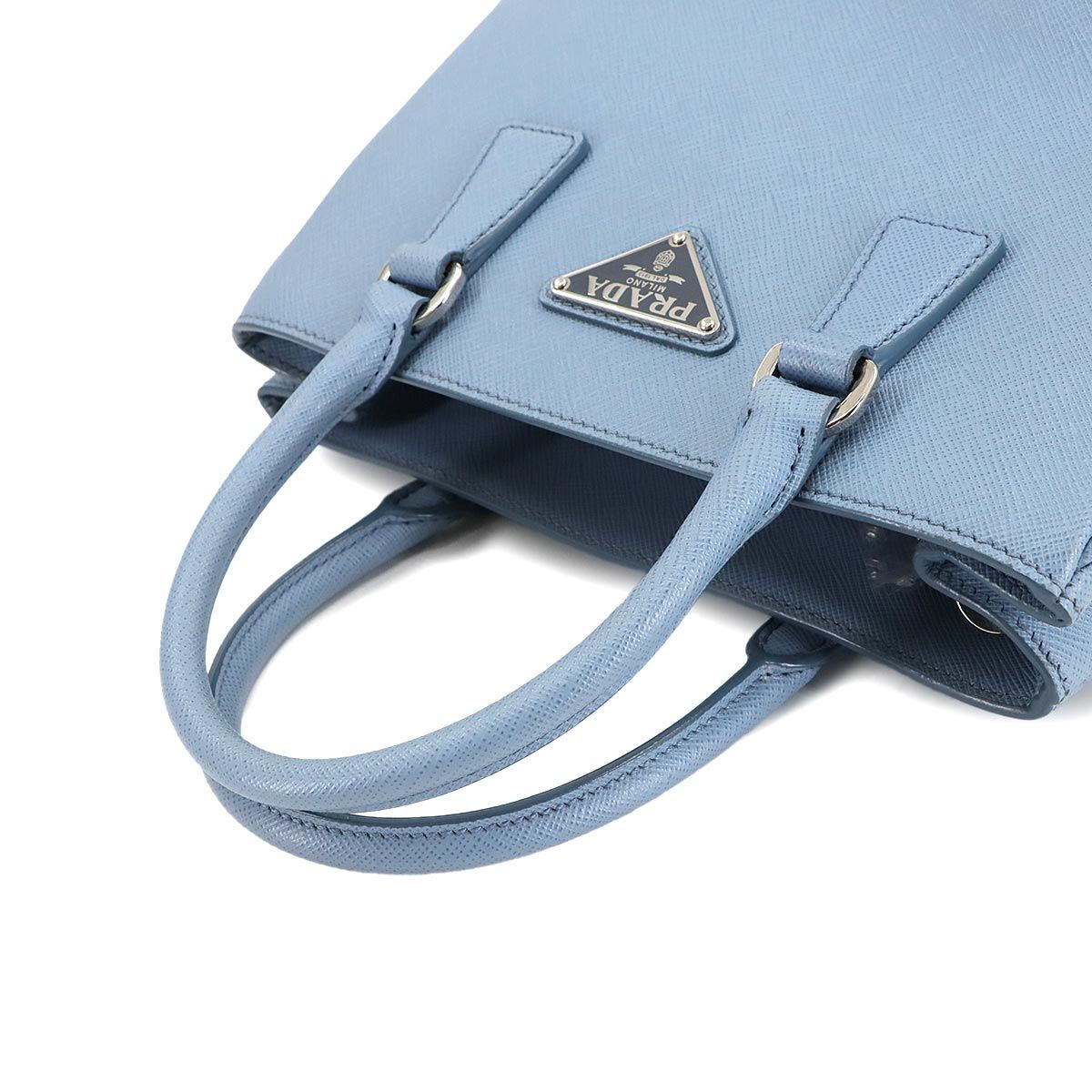 新品同様 プラダ PRADA ガレリア ミニ 2way ハンド ショルダー バッグ 