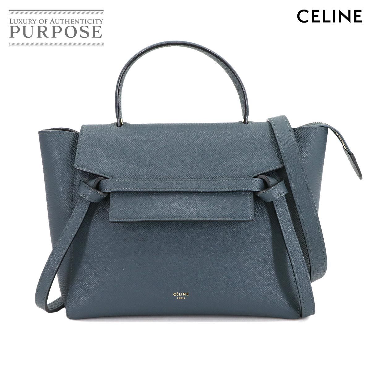 新品同様 セリーヌ CELINE ベルトバッグ マイクロ 2way ハンド