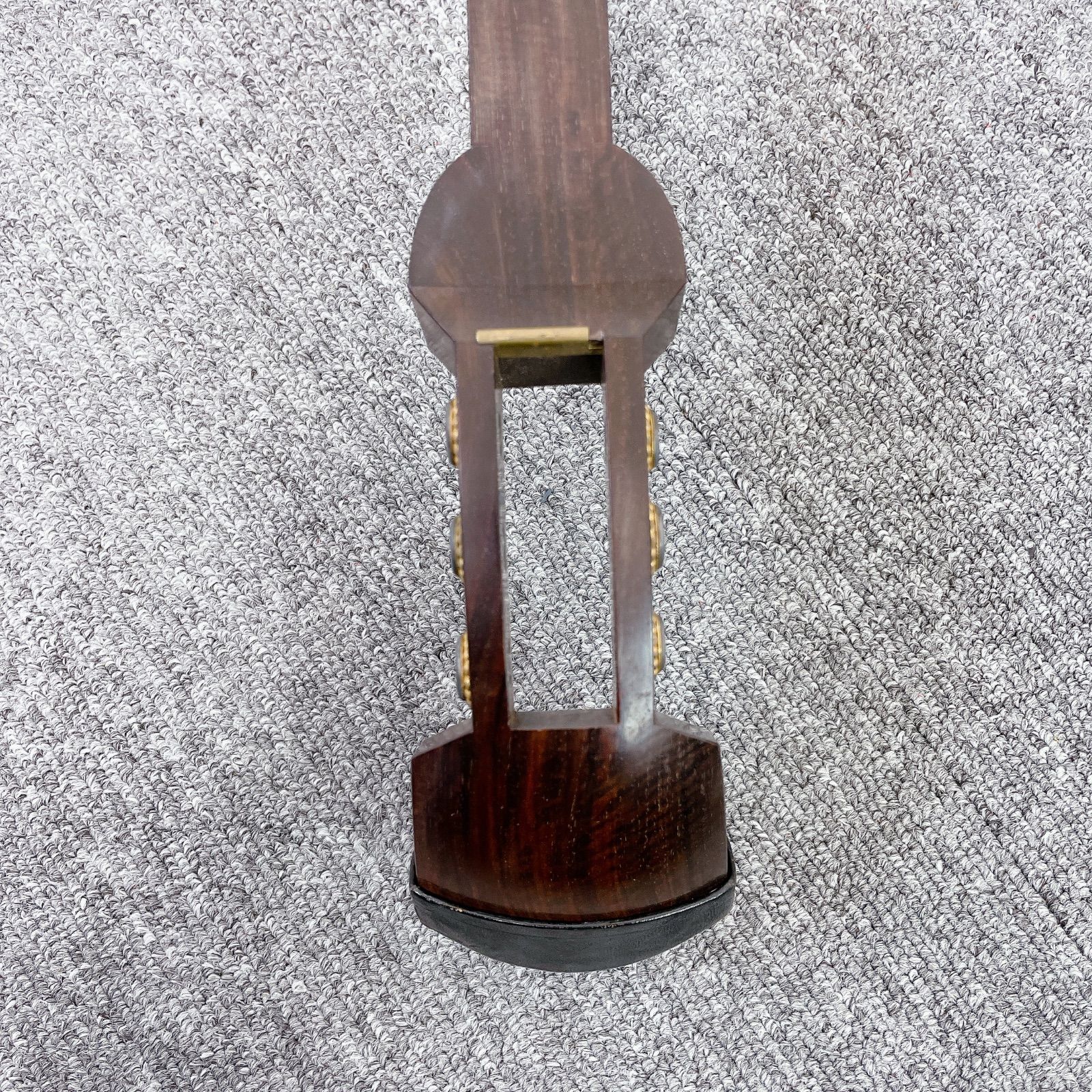 三味線 細棹 金細 一本溝 紫檀 子持ち綾杉彫 犬皮 綾杉胴 和楽器