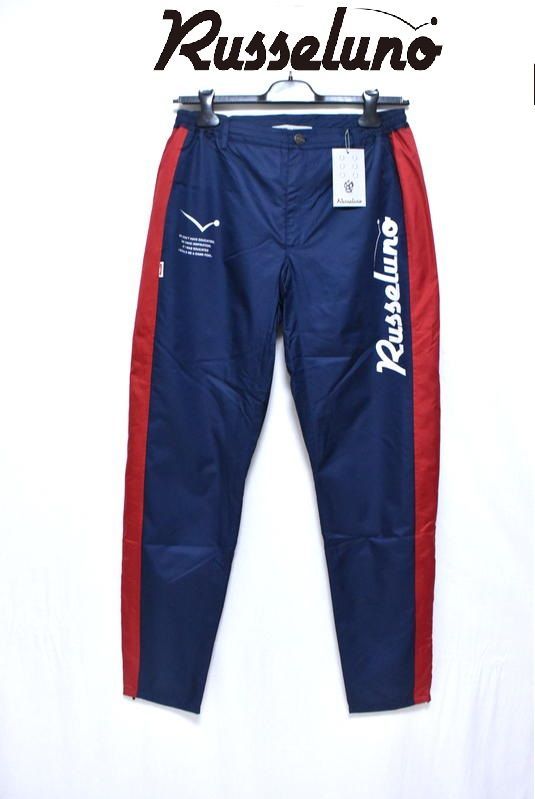 ラッセルノ リップストップ サイドライン ロングパンツ 5 L RS-1940704 ブルー ゴルフ