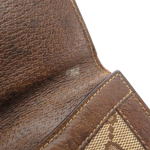 グッチ GUCCI シェリーライン 二つ折り財布 ウォレット GGキャンバス