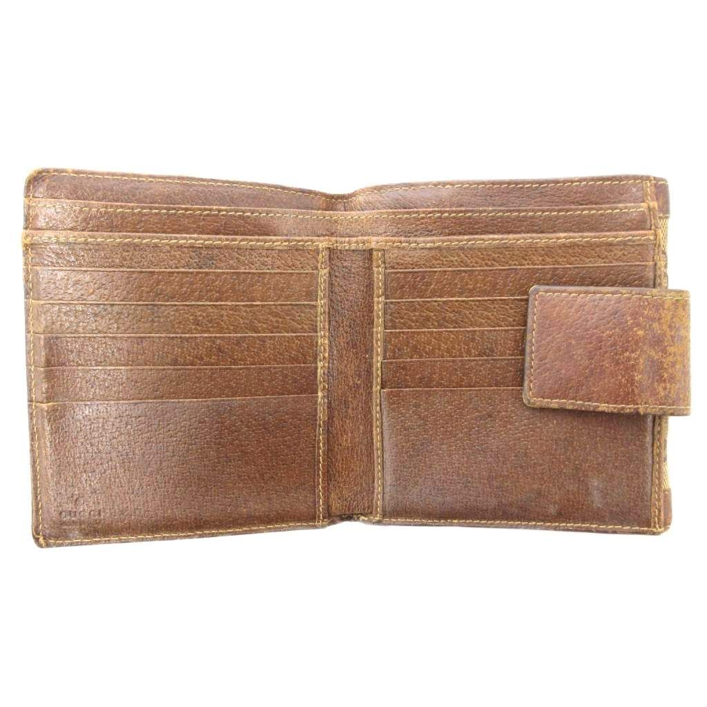 グッチ GUCCI シェリーライン 二つ折り財布 ウォレット GGキャンバス