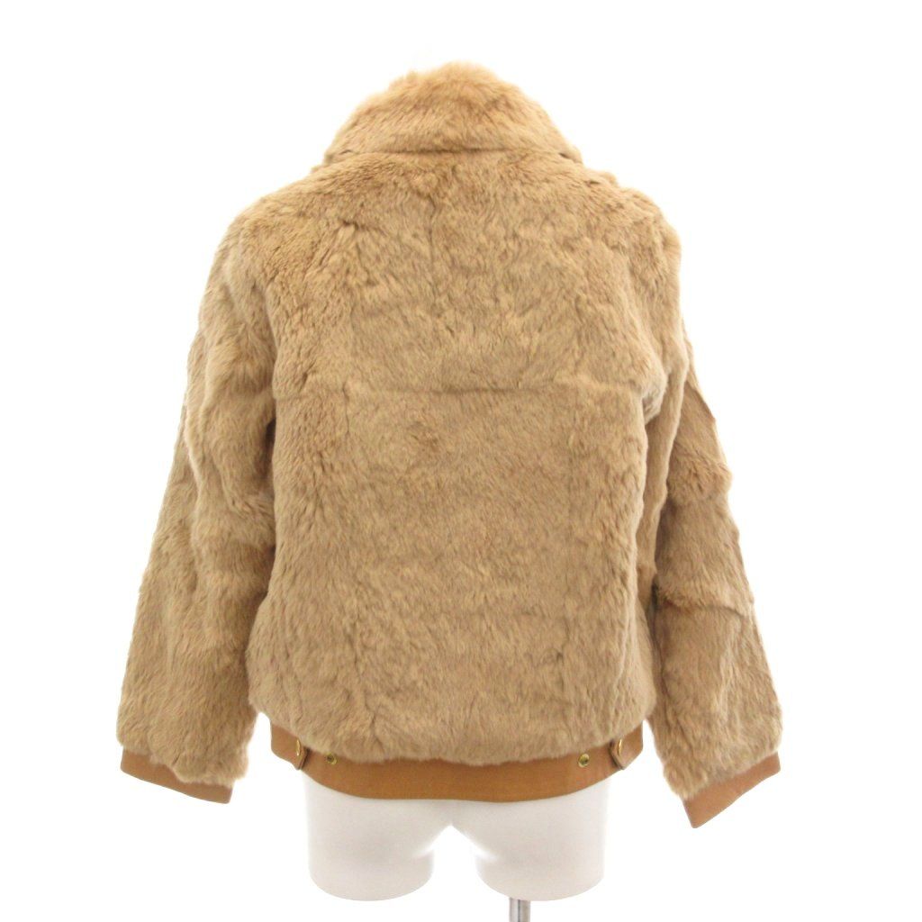 23区 オンワード樫山 ファージャケット 34 S ラビットファー 毛皮