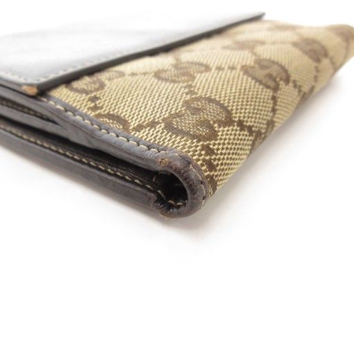 グッチ GUCCI 二つ折り財布 ウォレット GGキャンバス ハートロゴ W