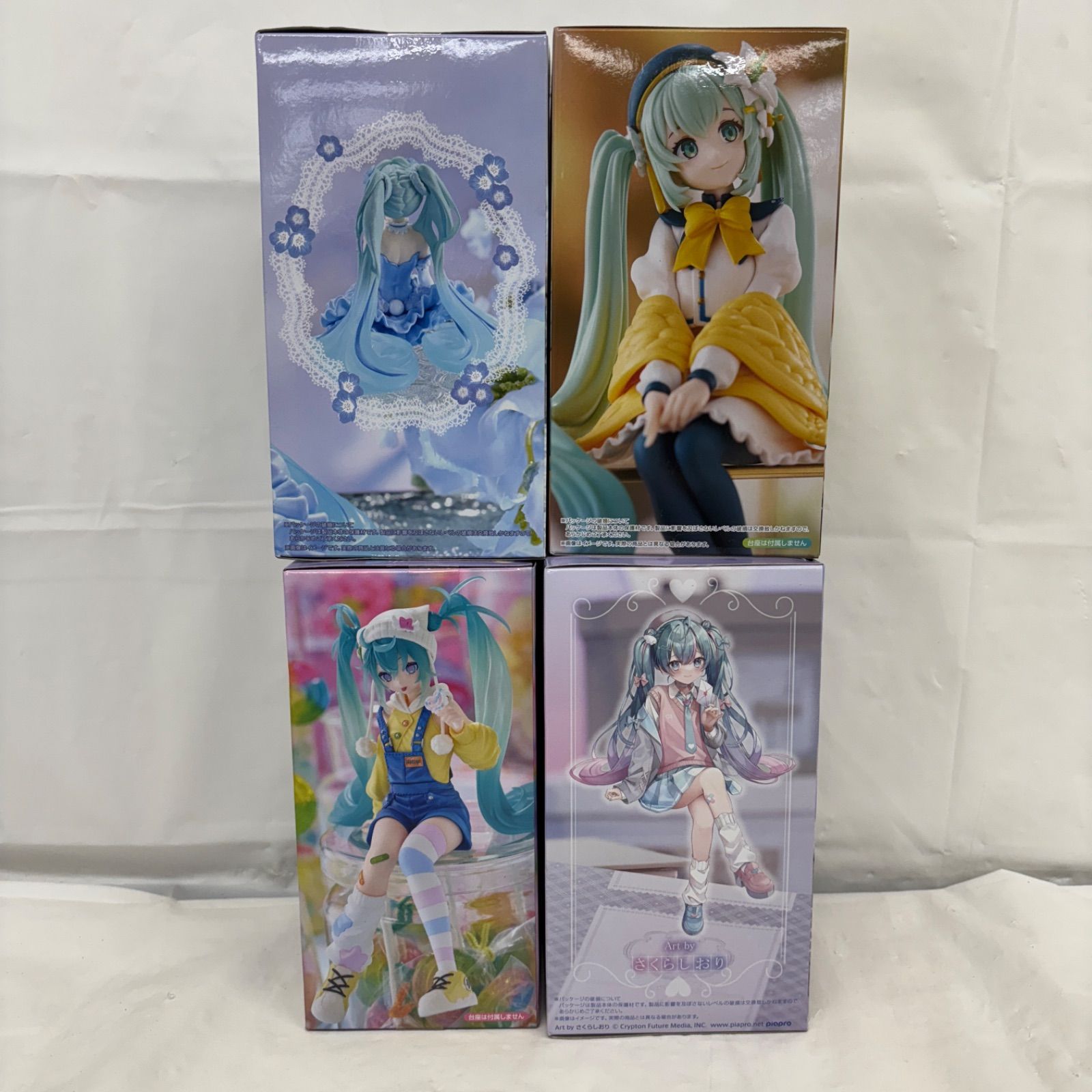 未開封 初音ミク ぬーどるストッパーフィギュア 4個セット LFQ128 f107