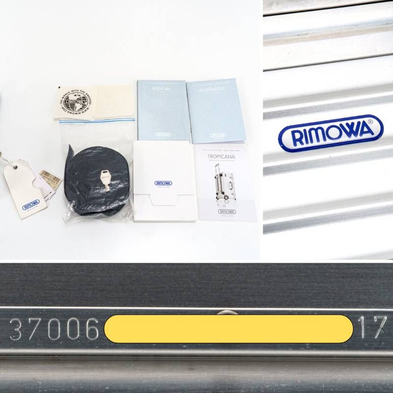 未使用 RIMOWA リモワ TROPICANA トロピカーナ 39L 青ロゴ カメラ