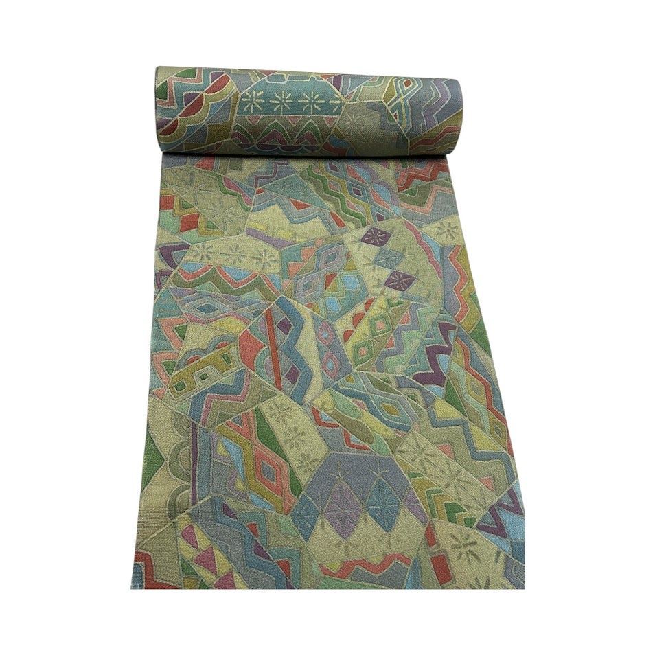 小紋 正絹 251204-7 反物 高級品 加工小紋 仕立て上がり価格 裏地正絹