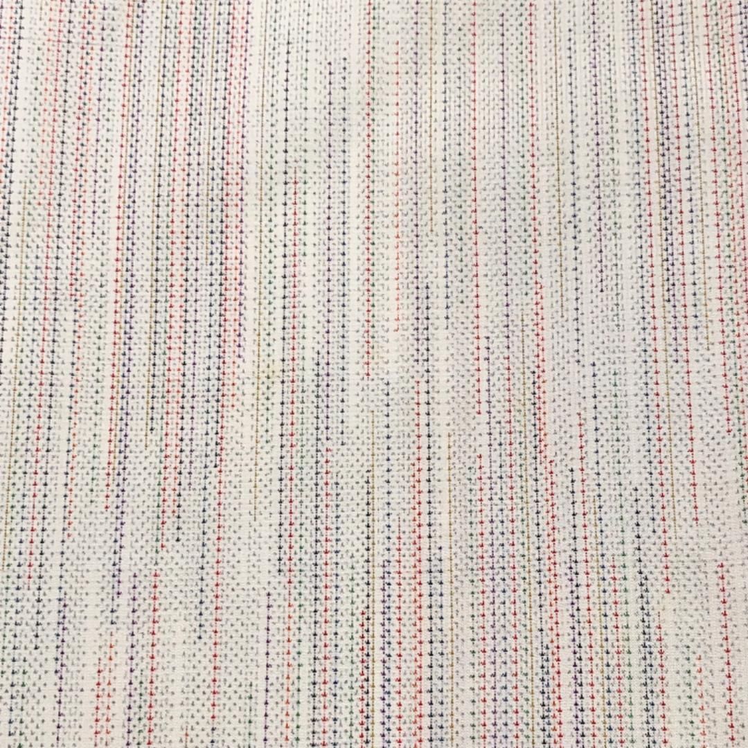 本場大島紬 白大島 縦柄模様 乳白色 K-5600 - メルカリ