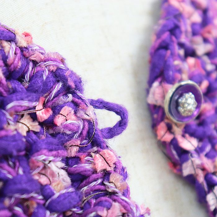 美品】CHANEL シャネル ツイードジャケット P72469 ノーカラー