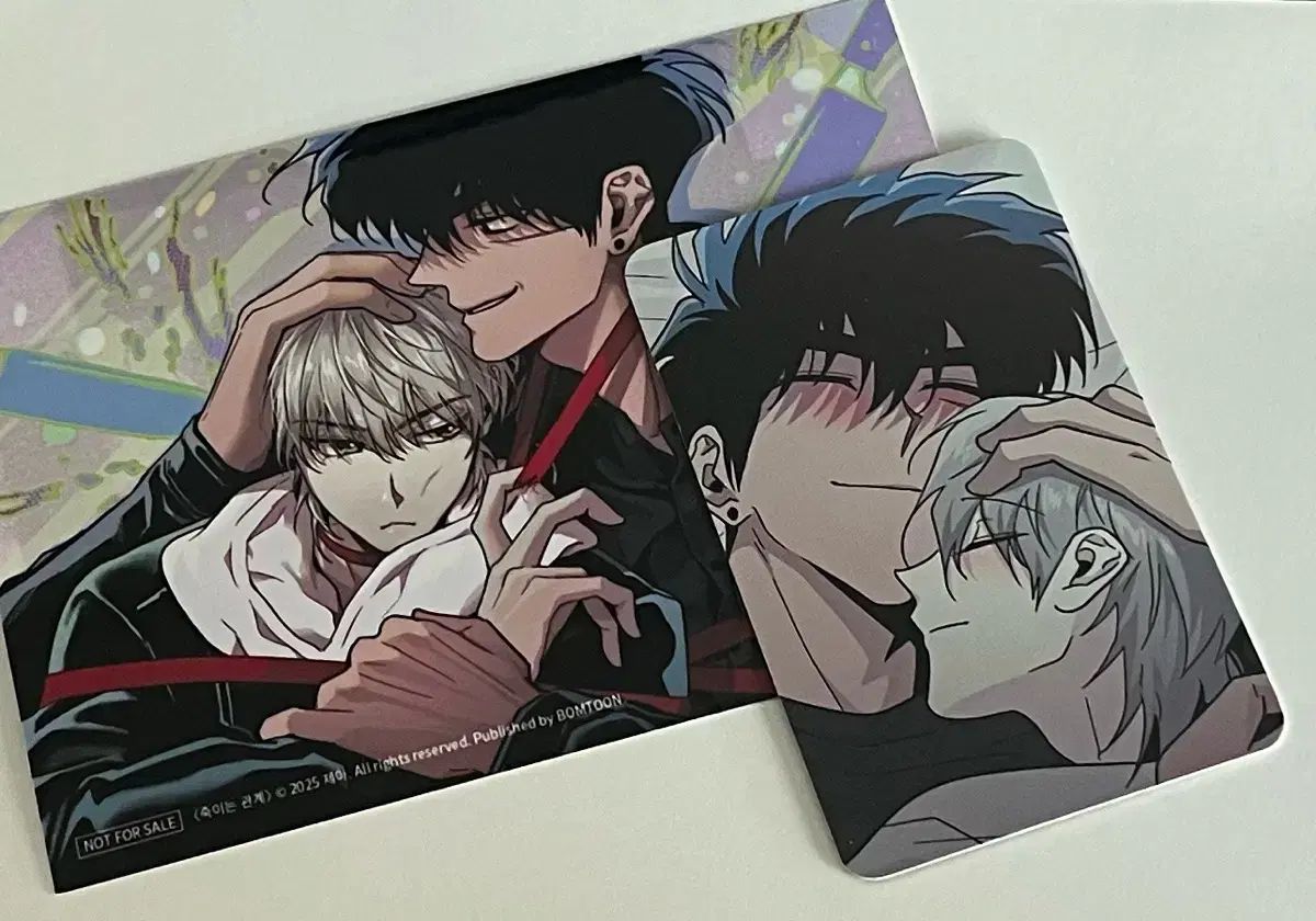 BOMTOON ポップアップ「死ぬほど好きな関係」死관 10特典トレカ