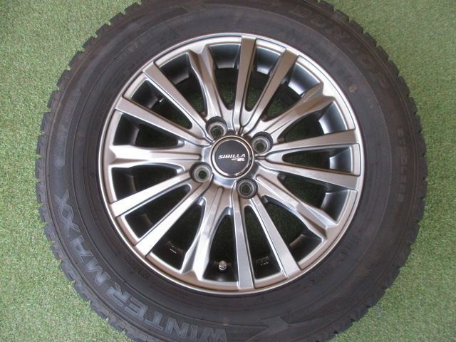 中古】 送料込み シビラネクスト 175/70R14 スタッドレスタイヤ4本SET