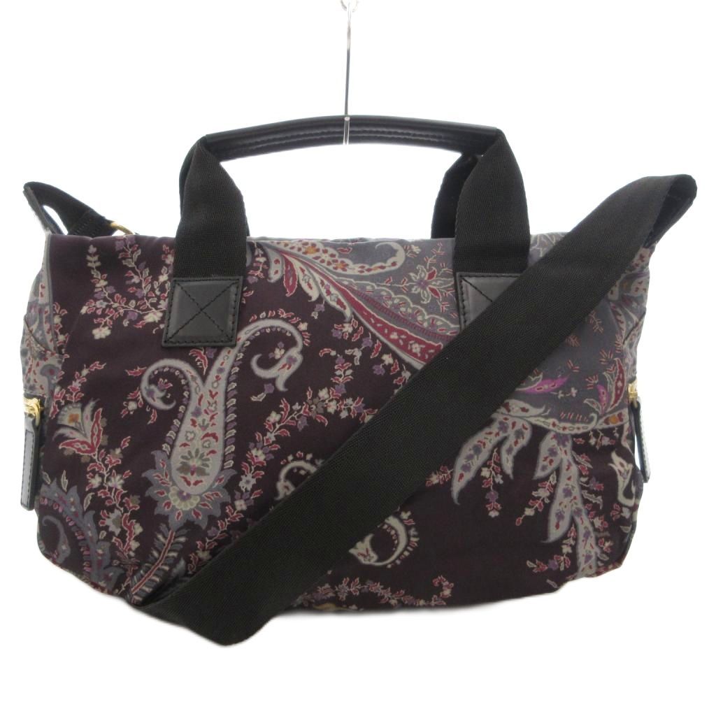 エトロ ETRO ハンドバッグ ショルダー 2WAY 斜め掛け ペイズリー柄