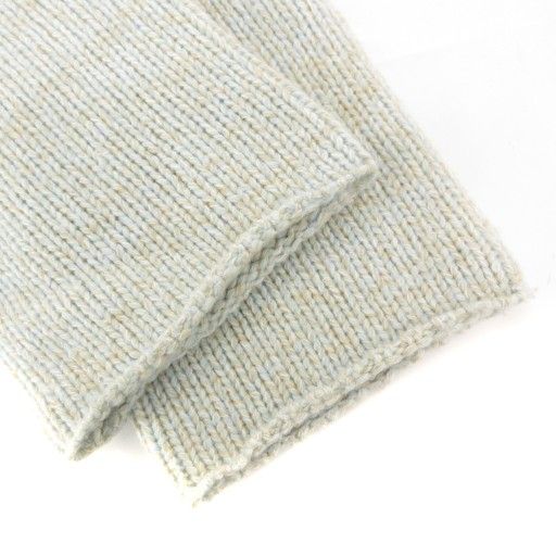 【中古】ユナイテッドアローズ UNITED ARROWS CONTE ミックスボートネックニット セーター 長袖 ローゲージ 水色 ユナイテッドアローズ UNITED ARROWS CONTE ミックスボートネック