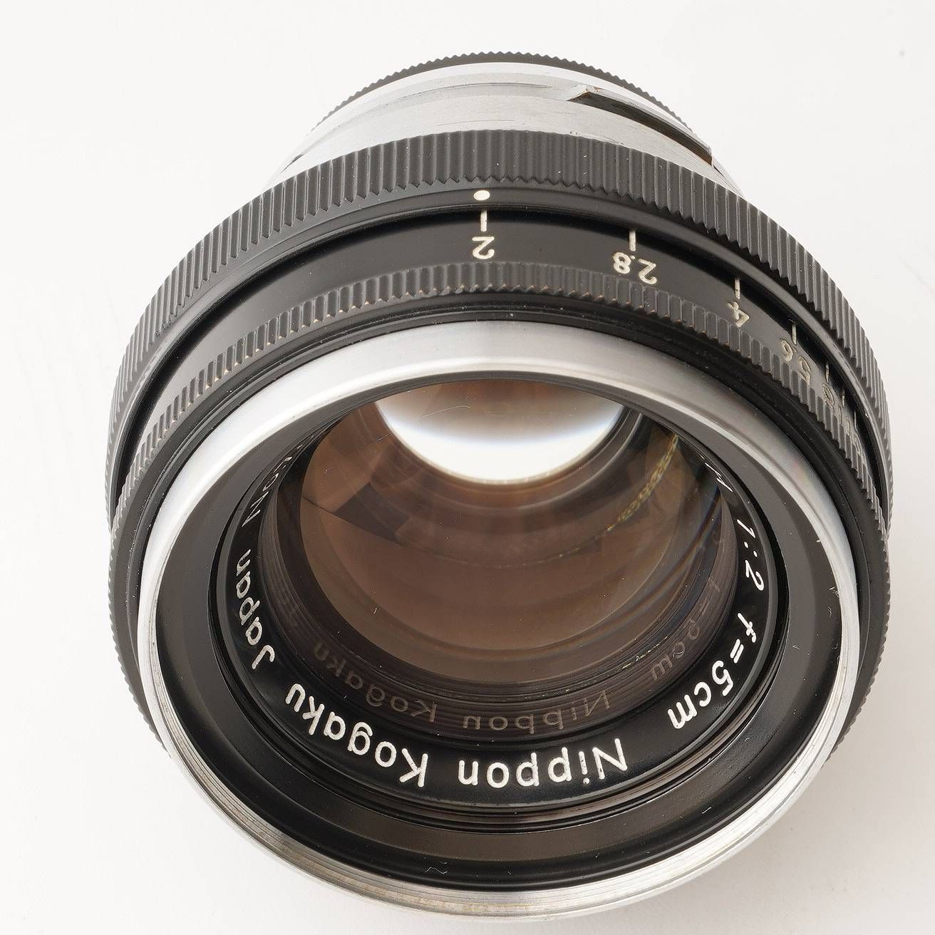 ニコン Nippon Kogaku Japan NIKKOR H 50 mm F 2 Sマウント