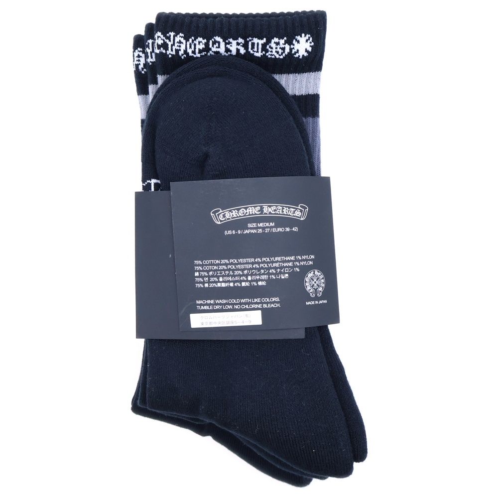 CHROME HEARTS (クロムハーツ) CH SOCKS VINE DAGGER ヴァインダガー