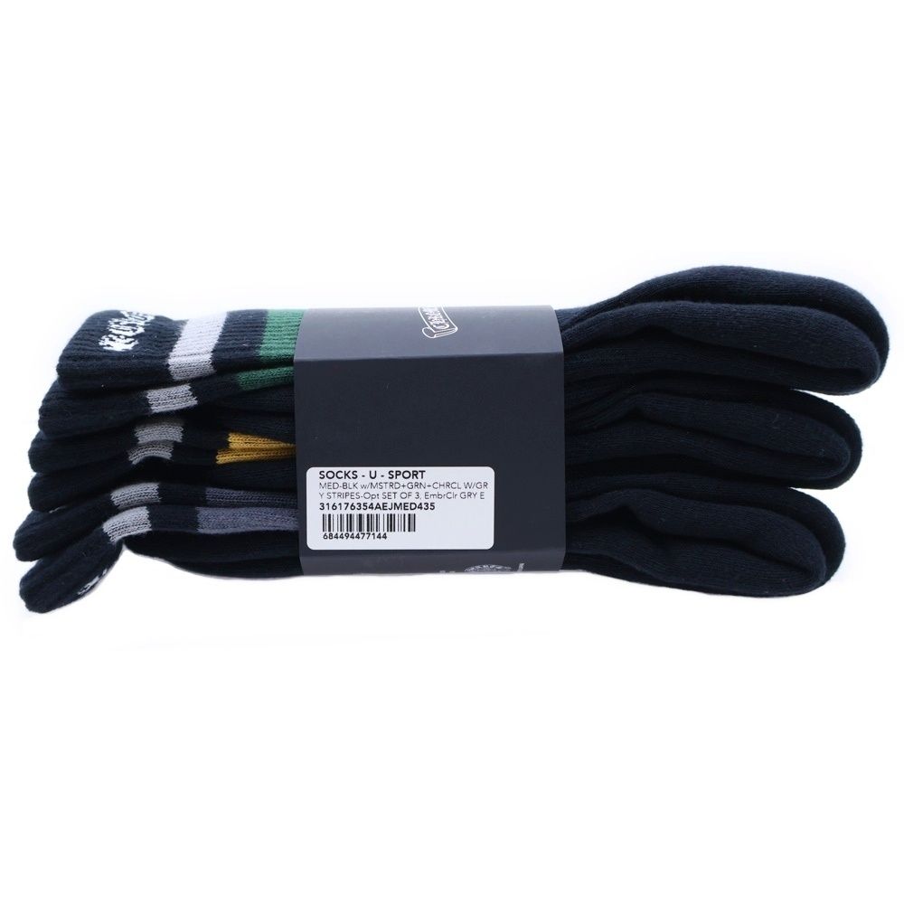 CHROME HEARTS クロムハーツ ソックス 新品 ボーダー CHROME HEARTS (クロムハーツ) CH SOCKS VINE DAGGER ヴァインダガー