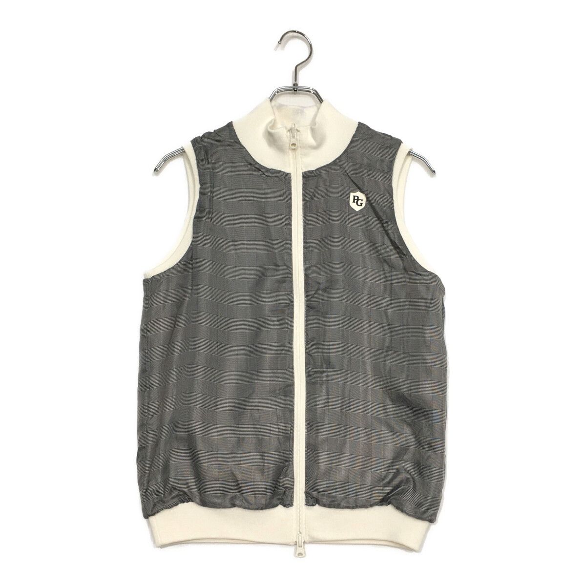 PEARLY GATES レディース ベスト グレー ホワイト レディース パーリーゲイツ PEARLY GATES ベスト 2(L) 白×グレー系