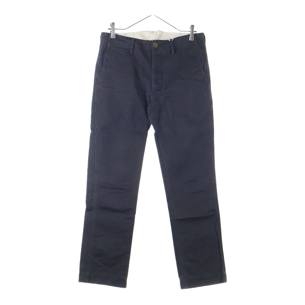 visvim slim chino スリムチノ ネイビー　サイズ1 VISVIM (ヴィスヴィム) 12AW SLIM CHINO PANTS スリム チノ パンツ