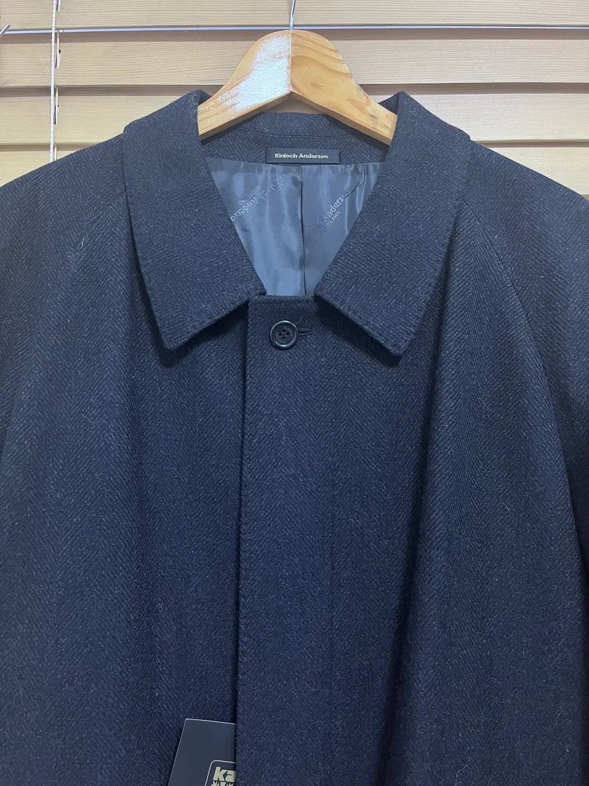 キーンロックアンドダーソン メンズ ウールロングコート 100-175 サイズ