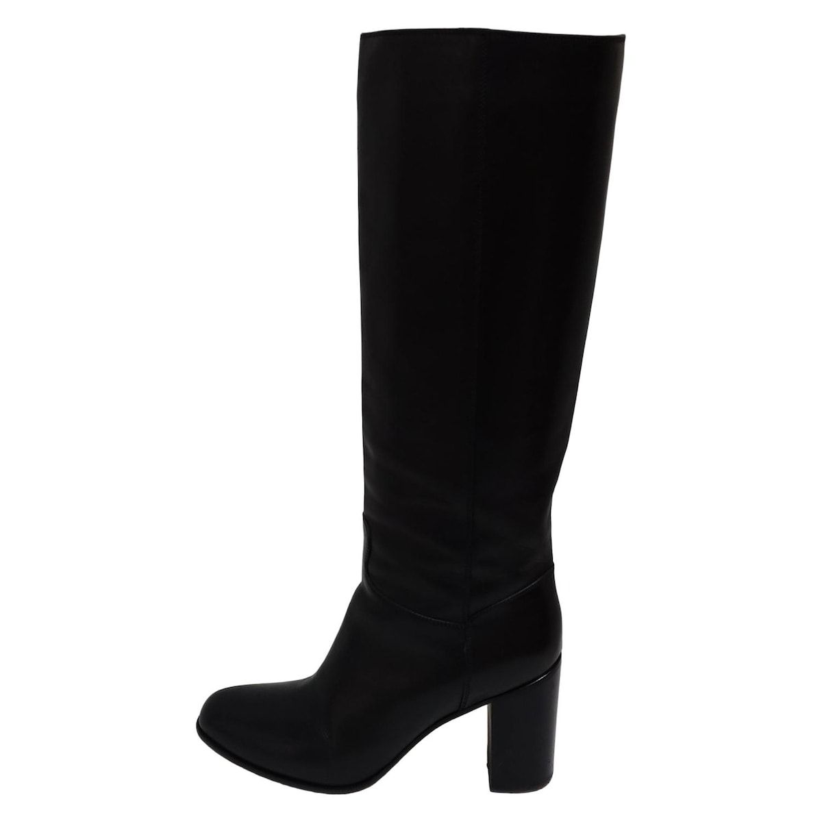 SARTORE サルトル ロングブーツ 37 レディース 黒 レザー