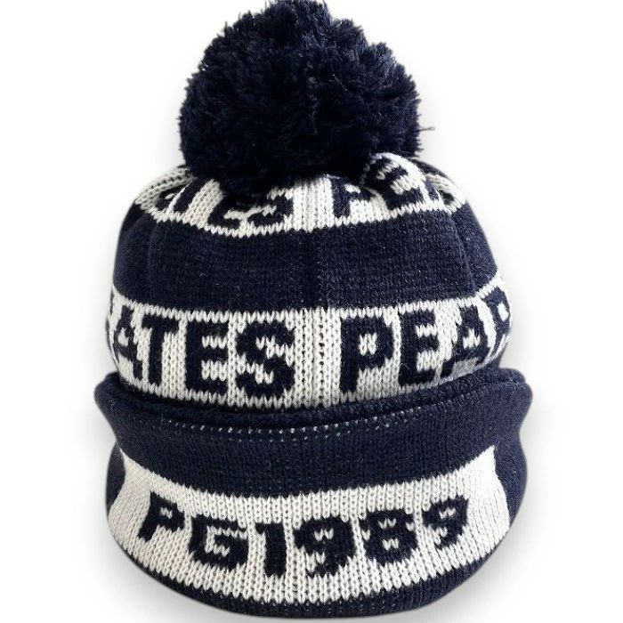 PEARLY GATES】耳当て付きブリムニットワッチ (UNISEX) つば付きニット