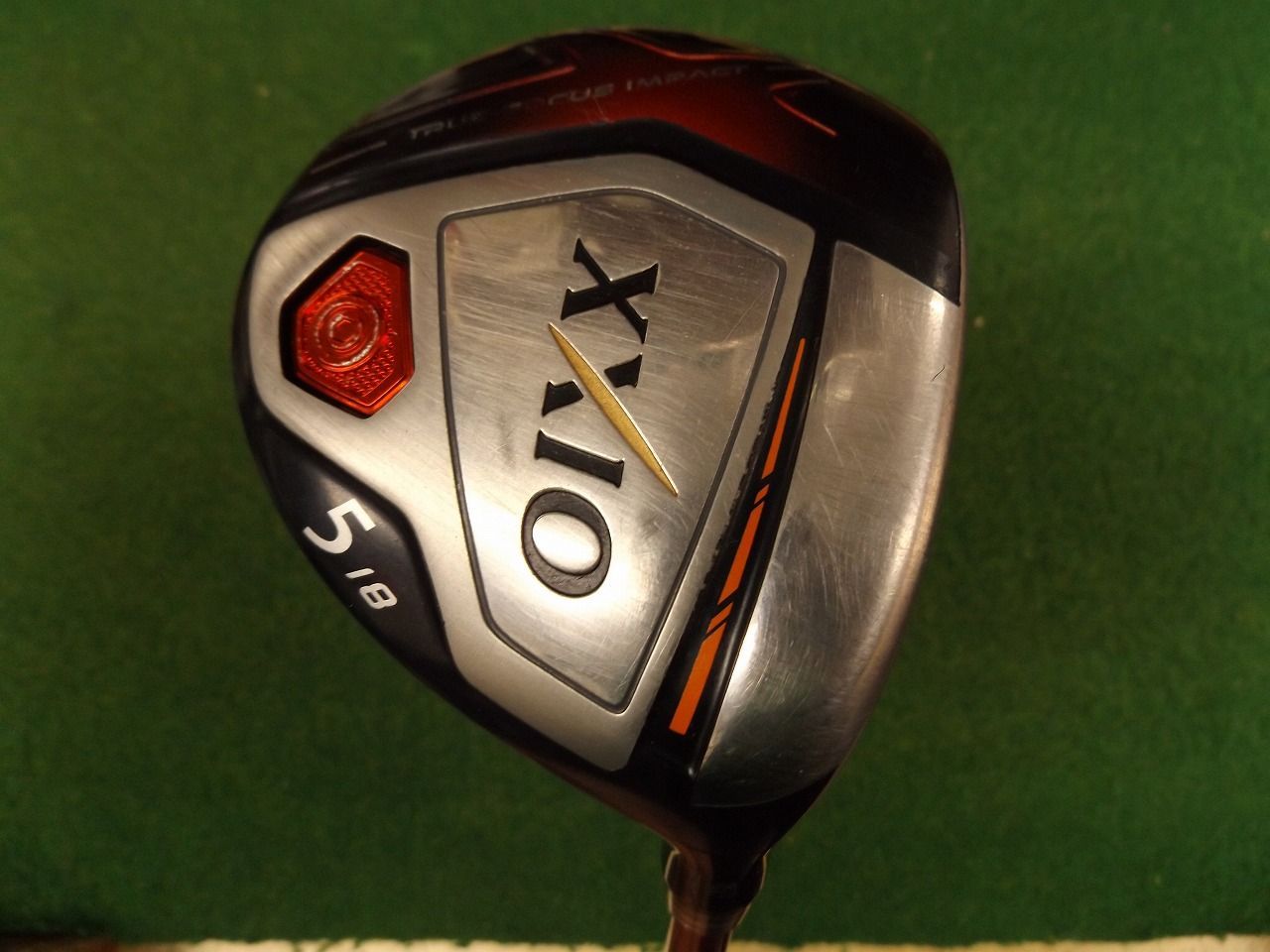 2647 XXIO 2018 レッド 5W 18° MP1000 R カバー有 ダンロップ ゼクシオ