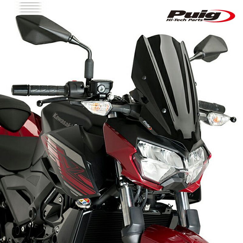 Puig 3548N NEW GENERATION SPORT [BLACK] 注文 Kawasaki Z400 (19-23