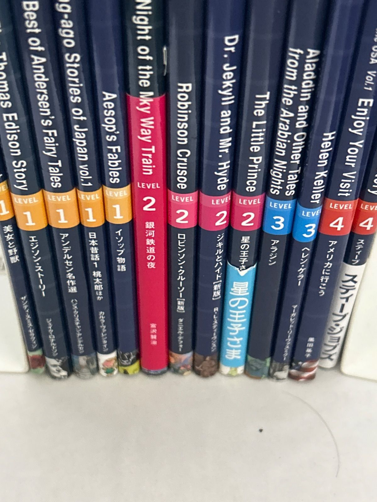 ラダーシリーズ 英語多読 13冊セット LEVEL1〜4【_sx-lt】 - メルカリ