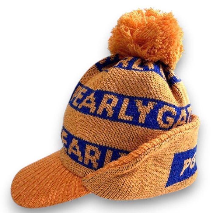 PEARLY GATES パーリーゲイツ ゴルフ ウール混ジャガード ロゴボーダー