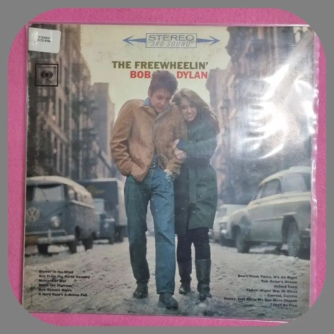 ボブ ディラン The Freewheelin LP アメリカ初版 NM M