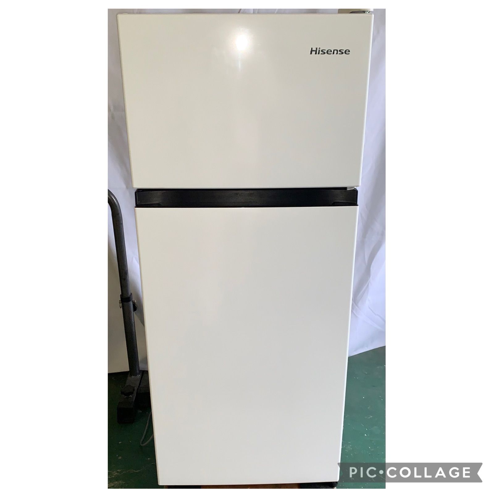 【美品】Hisense ハイセンス 冷蔵庫 HR-B12HW 2023年製 12h1 Hisense 2023年製 HR-B12HW 2ドア 冷蔵庫 ハイセンス - メルカリ