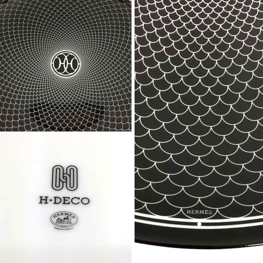 セール エルメス プレート ペア Hデコ アッシュデコ デザートプレート