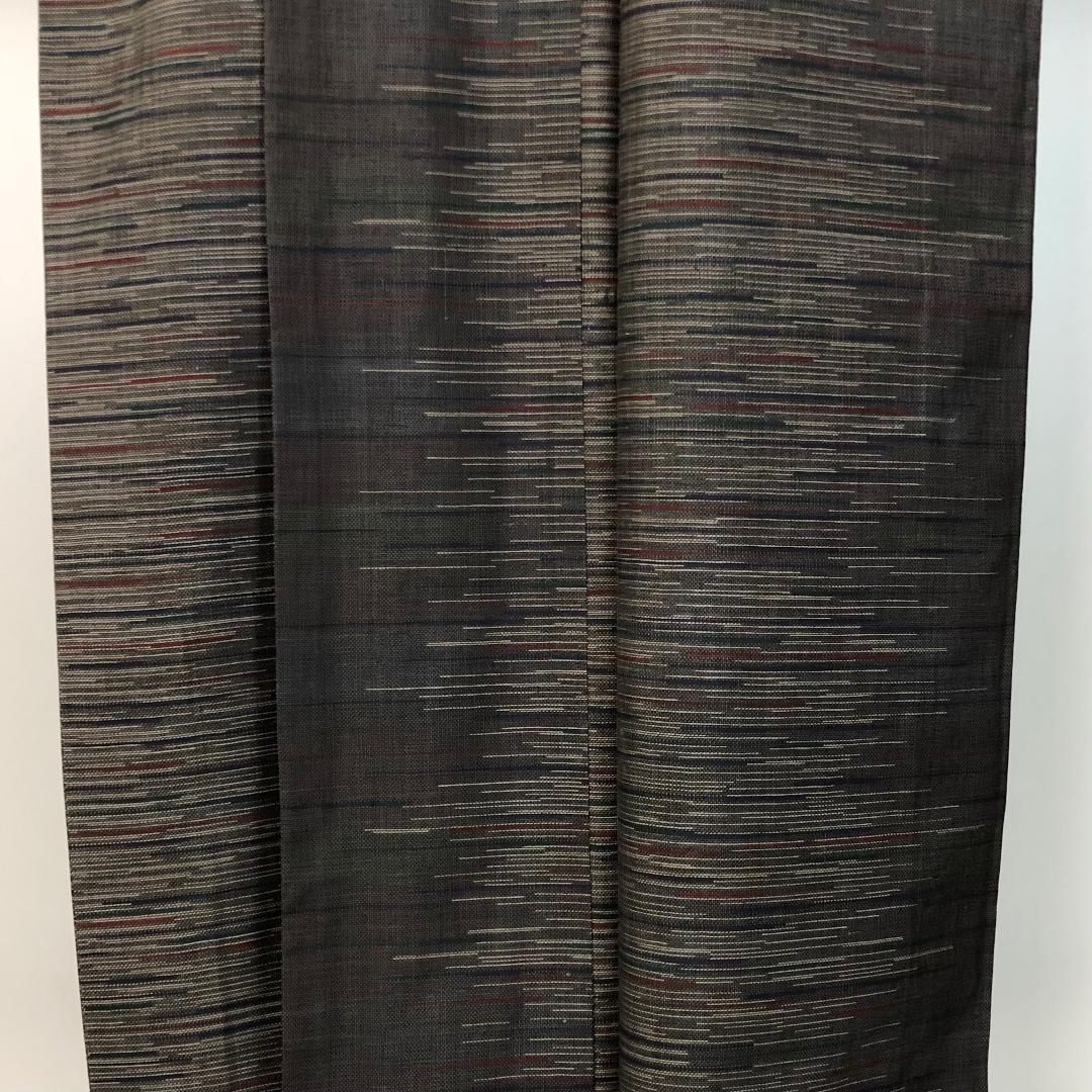 本場大島紬 純泥染 カタス9マルキ 横縞模様 K-5607 - メルカリ