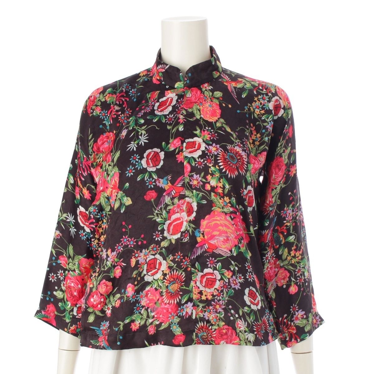 コムデギャルソン コムデギャルソン AD2021 21SS 花柄チャイナ