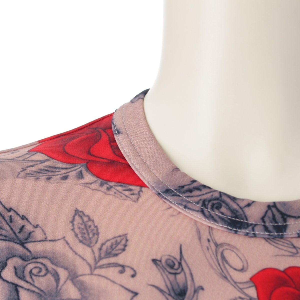 コムデギャルソン AD2018 19SS タトゥー 薔薇 セカンドスキン