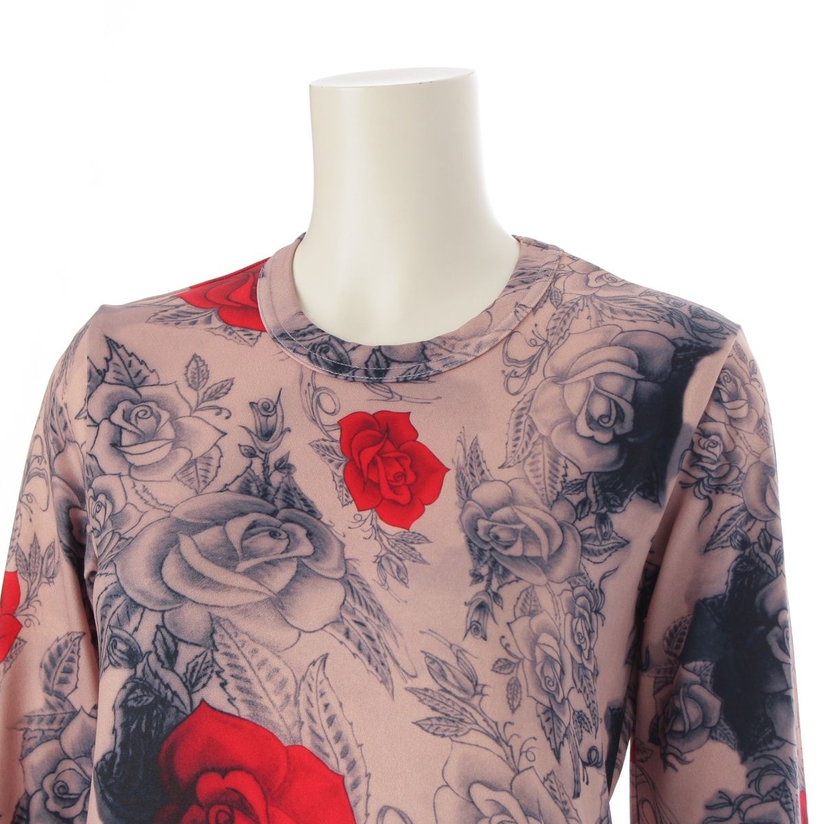 コムデギャルソン AD2018 19SS タトゥー 薔薇 セカンドスキン