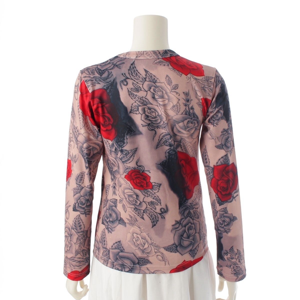 コムデギャルソン AD2018 19SS タトゥー 薔薇 セカンドスキン