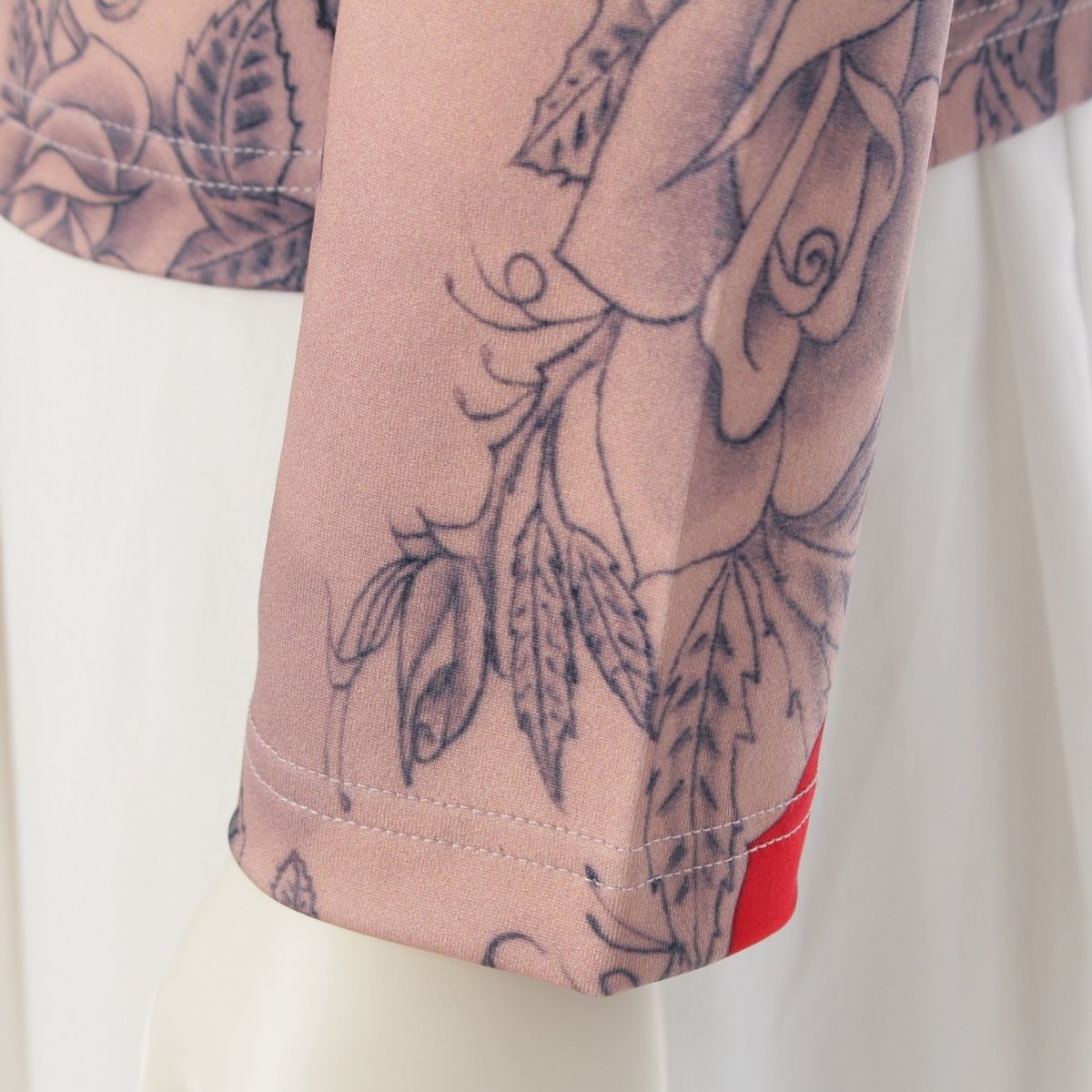 コムデギャルソン AD2018 19SS タトゥー 薔薇 セカンドスキン