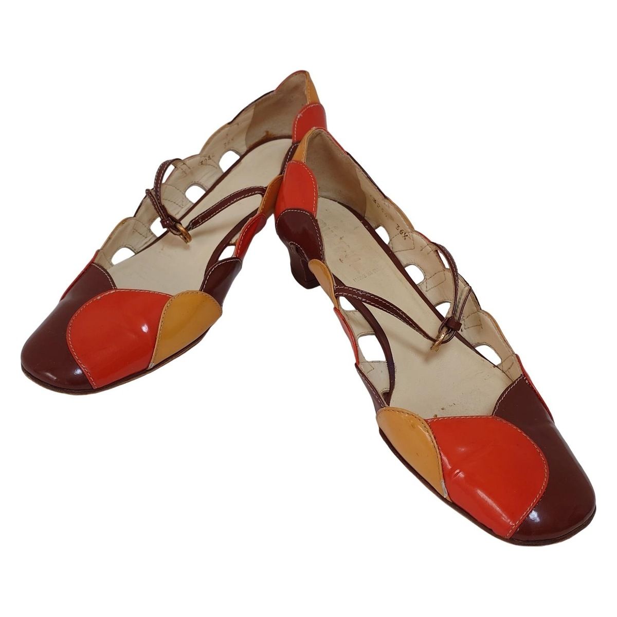 miumiu(ミュウミュウ) パンプス 36 1/2 レディース - ダークブラウン